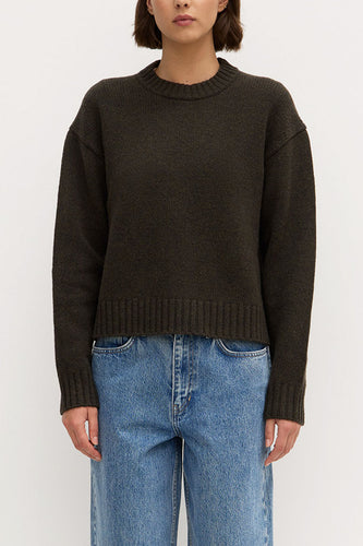 Assembly Label - Beau Merino Wool Knit, Sorrel Marle