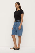 Assembly Label - Bermuda Denim Short, Dark Stone