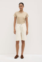 Assembly Label - Bermuda Denim Short, Ecru