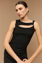 Staple the Label - Lyric Cut Out Midi Dress, Black