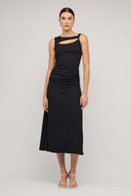 Staple the Label - Lyric Cut Out Midi Dress, Black