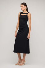 Staple the Label - Lyric Cut Out Midi Dress, Black