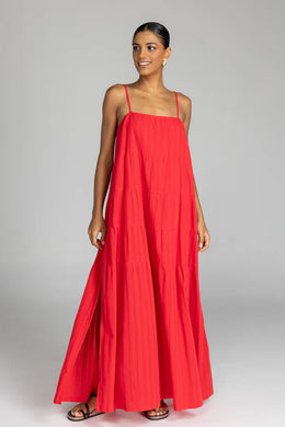 Blak - Carmen Dress, Red
