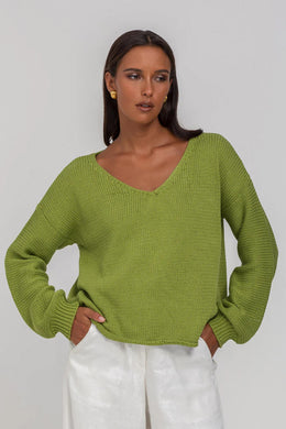 Blak - Keep Me Close Sweater, Apple
