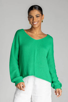 Blak - Keep Me Close Sweater, Bright Green