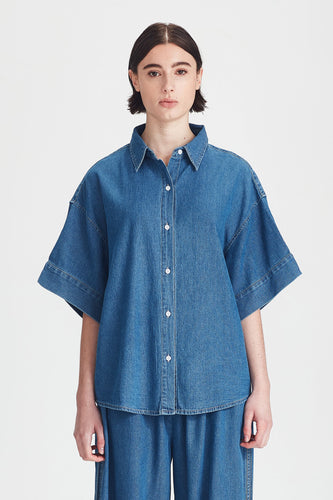 Commoners - Boyfriend Shirt, Chambray