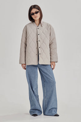 Commoners - Womens Quilted Jacket, Dove