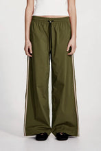 Commoners - Rec Pant, Olive/ White