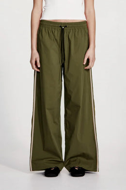 Commoners - Rec Pant, Olive/ White