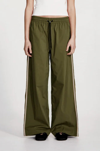 Commoners - Rec Pant, Olive/ White