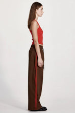 Commoners - Rec Pant, Cocoa/ Red