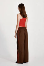 Commoners - Rec Pant, Cocoa/ Red