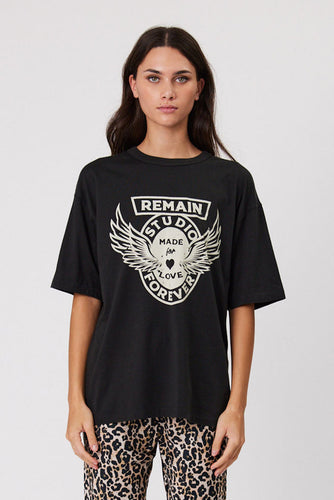 Remain - Cruiser Tee, Washed Black