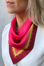 Dark Hampton - The Carter Petite Silk Scarf, Pink Multi