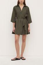 Assembly Label - Claire Mini Shirt Dress, Moss