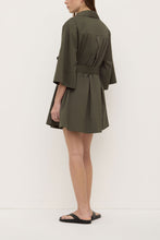 Assembly Label - Claire Mini Shirt Dress, Moss