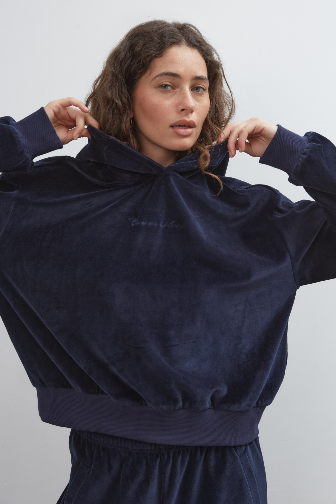 Commonplace - Big Sur Hoodie, Navy