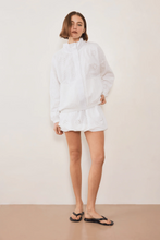 Commonplace - Crush Windbreaker, Cream Broiderie