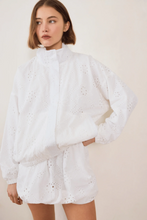 Commonplace - Crush Windbreaker, Cream Broiderie
