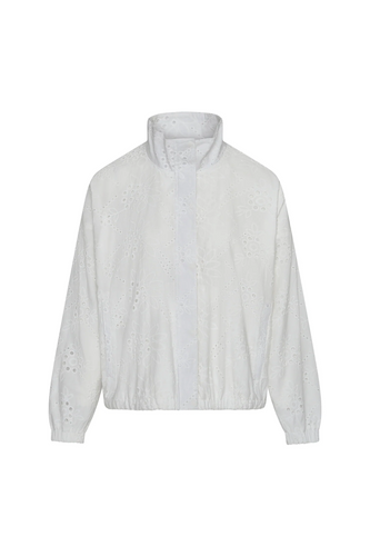 Commonplace - Crush Windbreaker, Cream Broderie