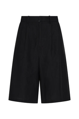 Commonplace - Longline Short, Black