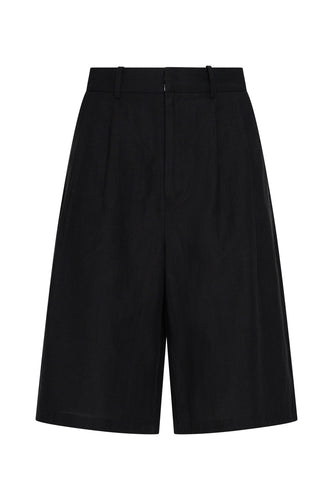 Commonplace - Longline Short, Black