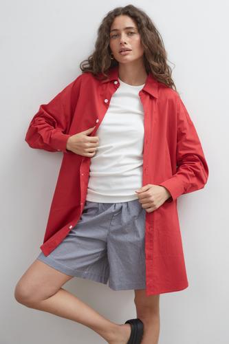 Commonplace - Peachy Shirt, Red