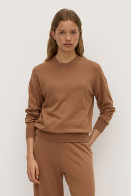 Assembly Label - Cotton Cashmere Lounge Sweater, Fawn