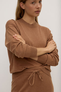 Assembly Label - Cotton Cashmere Lounge Sweater, Fawn
