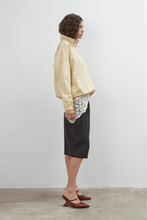 Commonplace - Crochet Triangle Scarf, Cream