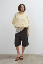 Commonplace - Crochet Triangle Scarf, Cream