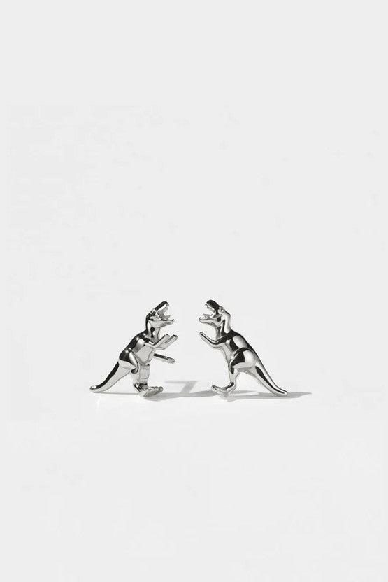 Meadowlark - Dinosaur Stud Earrings, Sterling Silver