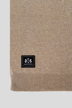 Dark Hampton - Clements Wool Scarf, Warm Beige