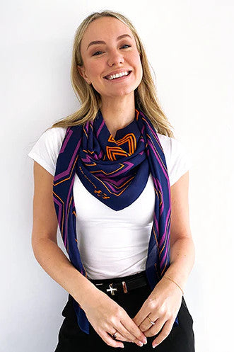 Dark Hampton - Glover Cashmere Blend Scarf,  Multi