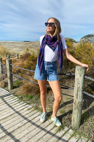 Dark Hampton - Glover Cashmere Blend Scarf,  Multi