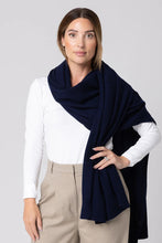 Dark Hampton - Stratford Wool Scarf, Deep Navy
