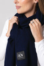 Dark Hampton - Stratford Wool Scarf, Deep Navy