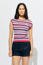Ruby - Emma Knit Top, Popsicle Stripe