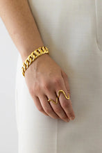 Flash Jewellery - Swirl Ring, 14k Vermeil