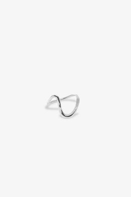 Flash Jewellery - Swirl Ring, Sterling Silver