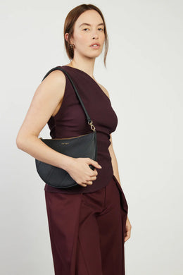 Saben - Gani Shoulder Bag, Black Bias