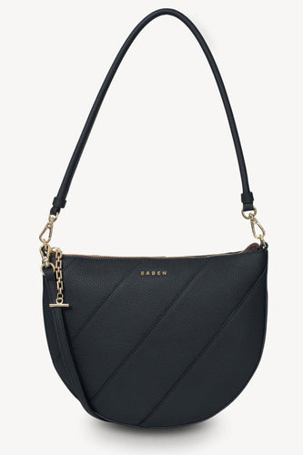 Saben - Gani Shoulder Bag, Black Bias