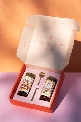 Apostle Hot Sauce - Apostle Gift Pack, Hot Honey & Chilli Oil w/ Spoon
