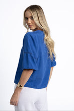 Humidity - Nixie Blouse, Royal Blue