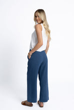 Humidity - Fleetwood Linen Pant, Ocean Blue