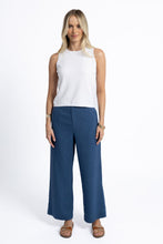 Humidity - Fleetwood Linen Pant, Ocean Blue
