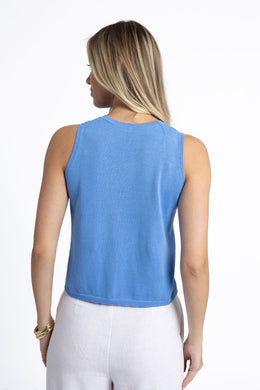 Humidity - Collette Tank, Cornflower