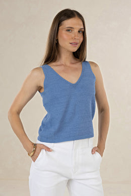 Humidity - Amour Tank, Blue