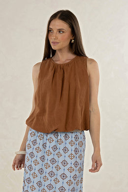 Humidity - Samara Top, Tobacco