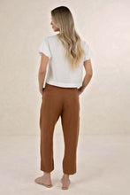 Humidity - Huxe Linen Pant, Tobacco